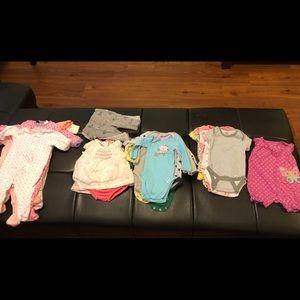 Babygirl clothes 0-3 months